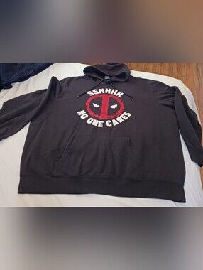 Deadpool 3X Black Hoodie By Marvel